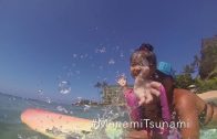 かわいい Hawaii Surfer Baby Manami Tsunami ほっこり