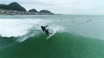 WSL 空撮サーフィン 千葉マルキ フリーセッション