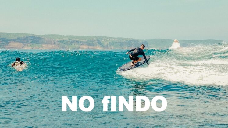 ノーフィンド インドネシアでのフィンレスサーフィン
